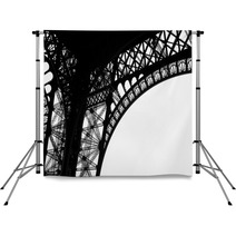 Low Angle View Of Eiffel Tower Paris France Backdrops 64701076