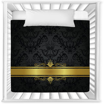 Luxury Charcoal And Gold Book Cover Nursery Decor 30827566