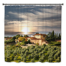 Luxury Villa In Tuscany, Famous Vineyard In Italy Bath Decor 49332612