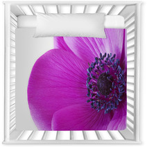 Macro Inside A Purple Anemone Flower Nursery Decor 49727134