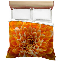 Macro Of Orange Aster Flower Bedding 70720140