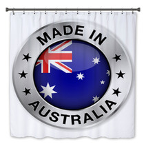 Made In Australia Silver Badge Bath Decor 59308474