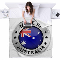 Made In Australia Silver Badge Blankets 59308474