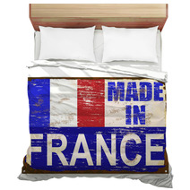 Made In France Enamel Sign Bedding 58797233