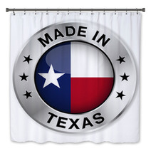 Made In Texas Silver Badge Bath Decor 61041803