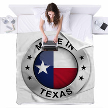 Made In Texas Silver Badge Blankets 61041803