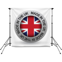 Made In The UK Badge Backdrops 24451216