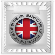 Made In The UK Badge Nursery Decor 24451216
