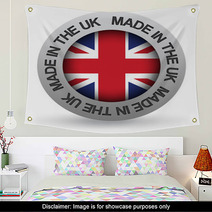 Made In The UK Badge Wall Art 24451216