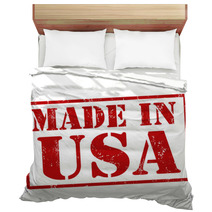 Made In USA Stamp Bedding 55273231