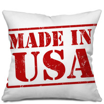 Made In USA Stamp Pillows 55273231