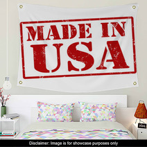 Made In USA Stamp Wall Art 55273231