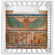 Madinet Habu Temple Hieroglyphs In Luxor Nursery Decor 58016946