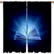 Magic Book Window Curtains 59162041