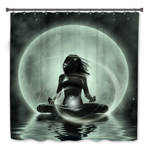 Magic Yoga - Moonlight Meditation Bath Decor 46160774