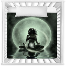 Magic Yoga - Moonlight Meditation Nursery Decor 46160774