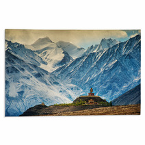 Maitreya At Disket Monastery Ladakh India Rugs 66392190