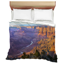 Majestic Vista Of The Grand Canyon At Dusk Bedding 57353313