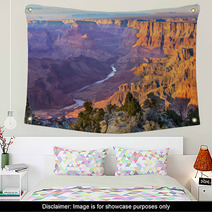 Majestic Vista Of The Grand Canyon At Dusk Wall Art 57353313