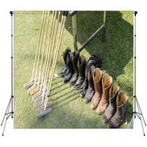Mallet And Shoes Backdrops 53016364