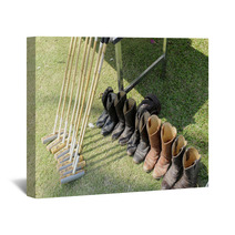 Mallet And Shoes Wall Art 53016364