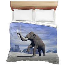 Mammoth In The Snow Bedding 46696293