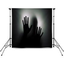 Man Behind The Glass Backdrops 52558295