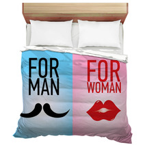 Man Or Woman Bedding 37560557