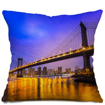 Manhattan Bridge New York City USA Pillows 59738496