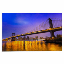 Manhattan Bridge New York City USA Rugs 59738496
