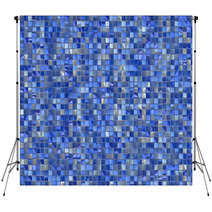 Many Small Colour Square Mosaic. Pattern Texture. Abstract Image Backdrops 63829737