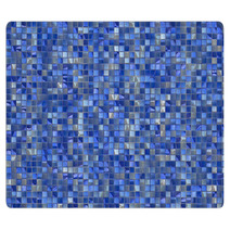 Many Small Colour Square Mosaic. Pattern Texture. Abstract Image Rugs 63829737