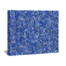 Many Small Colour Square Mosaic. Pattern Texture. Abstract Image Wall Art 63829737