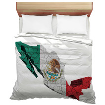Map Of Mexico Bedding 67456652