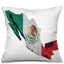 Map Of Mexico Pillows 67456652