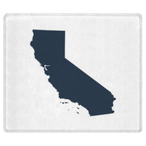 Map Of The U S State California Rugs 133143060