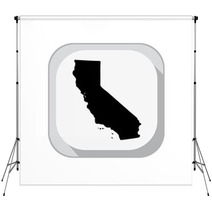 Map Of The U S State Of California Backdrops 141556047