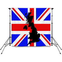 Map Of United Kingdom Backdrops 2147529