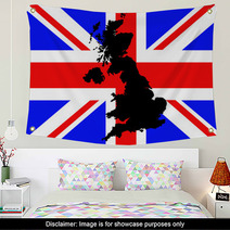 Map Of United Kingdom Wall Art 2147529