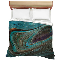 Marbled Paper Technique Bedding 65379129