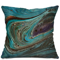 Marbled Paper Technique Pillows 65379129