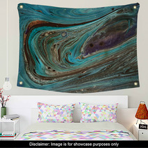 Marbled Paper Technique Wall Art 65379129
