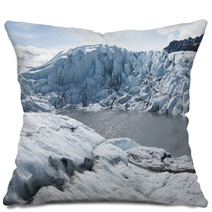 Matanuska Glacier In Alaska USA Pillows 57831416