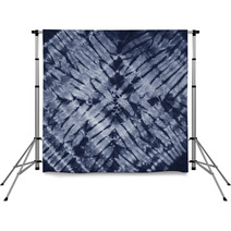 Material Dyed Batik, Indigo, Shibori Backdrops 60584301