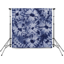 Material Dyed Batik. Shibori Backdrops 65473185