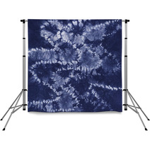 Material Dyed Batik. Shibori Backdrops 65473227