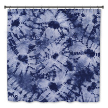 Material Dyed Batik. Shibori Bath Decor 65473185