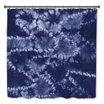Material Dyed Batik. Shibori Bath Decor 65473227