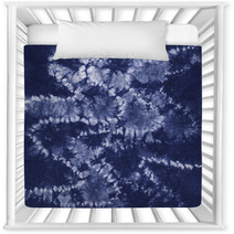 Material Dyed Batik. Shibori Nursery Decor 65473227