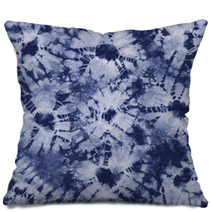Material Dyed Batik. Shibori Pillows 65473185